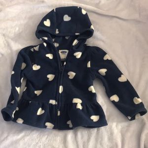 Girls 18-24 Month fleece hooded sweatshirt